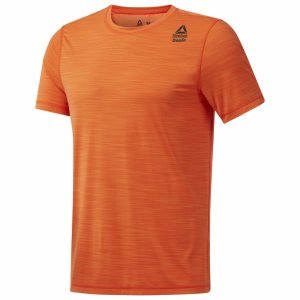 Reebok Crossfit Activchill VENT T Shirt Herren - Orange/HellOrange - DE 652-IWV